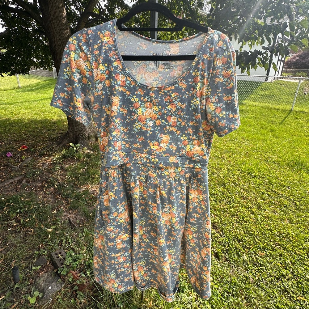 Latched mama classic cotton dress